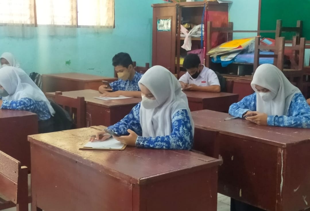 SMP 7 Medan Gelar Ujian Semester I