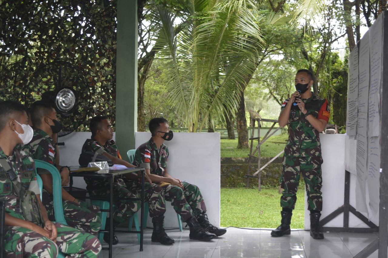 Kunjungan Tim Dispsiad Dalam Rangka Pelaksanaan Kegiatan Dalwas dan Monitoring Psikologi Prajurit Satgas Yonarhanud 11/WBY