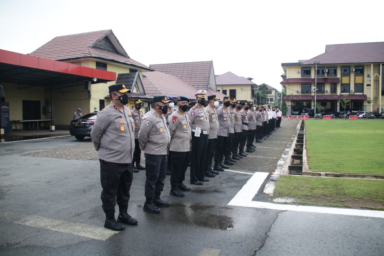 Berikut Arahan Apel Pagi Perdana Kapolda Kalbar Irjen Pol Suryanbodo Asmoro (V24/AL)