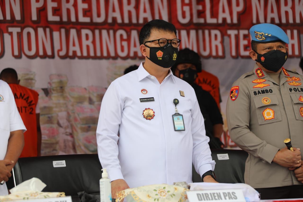 Berantas Peredaran Gelap Narkoba, Pemasyarakatan Perkuat Sinergi dengan Bareskrim Polri (V24/AL)