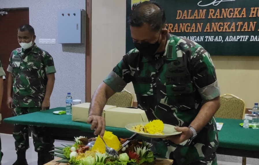 Kodam I/BB Syukuran HUT Penerangan TNI AD Ke 71 (V24/AL)