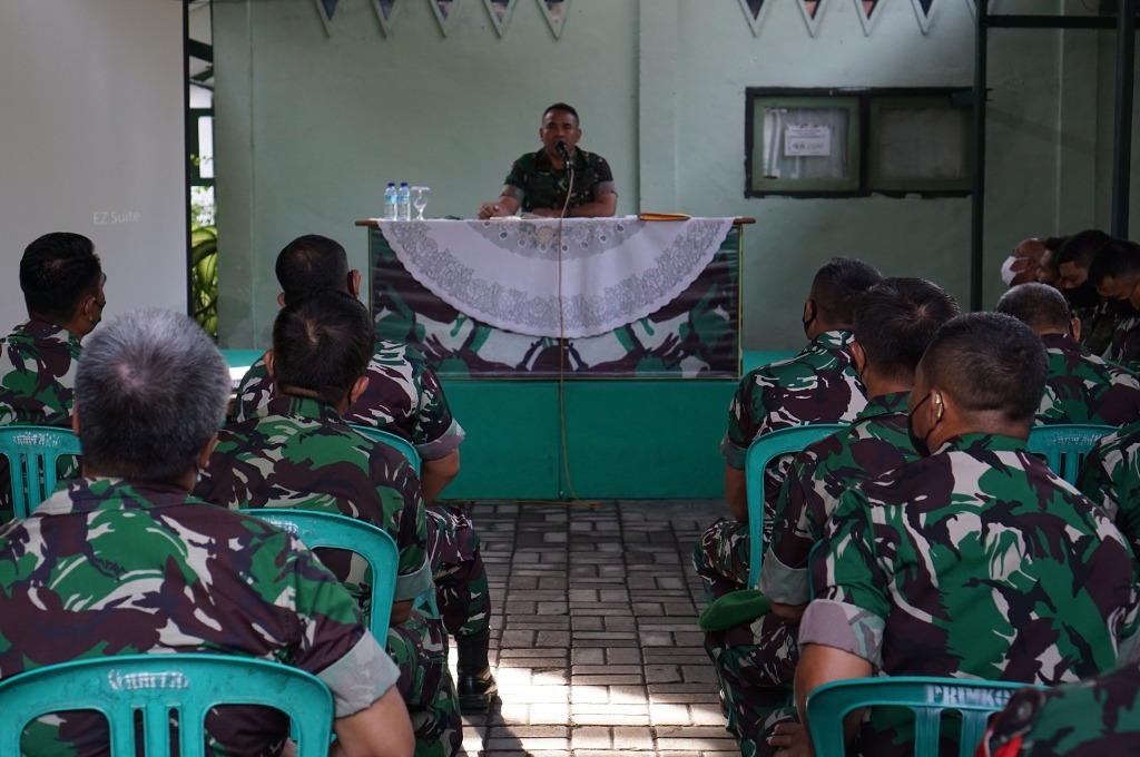 TNI Sedang Berkumpul, Selasa (15/03/2022), (V24/AL)