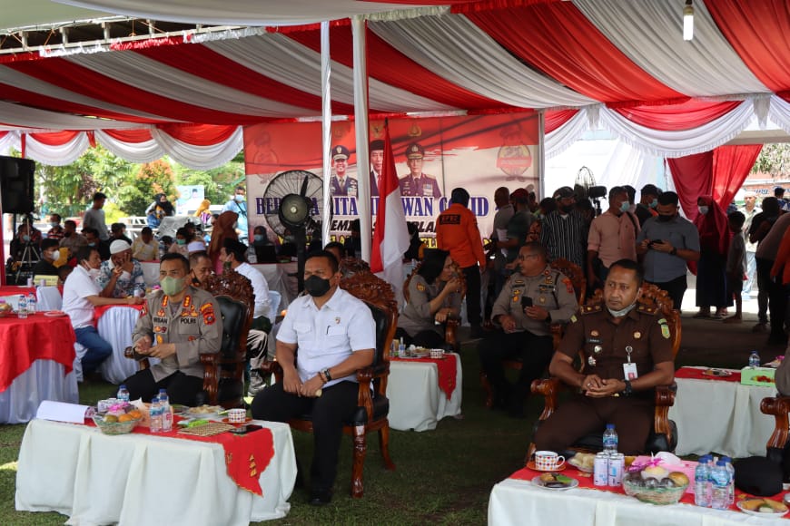 Beliau Hadir di Vaksinasi, Rabu (23/03/2022), (V24/AL)