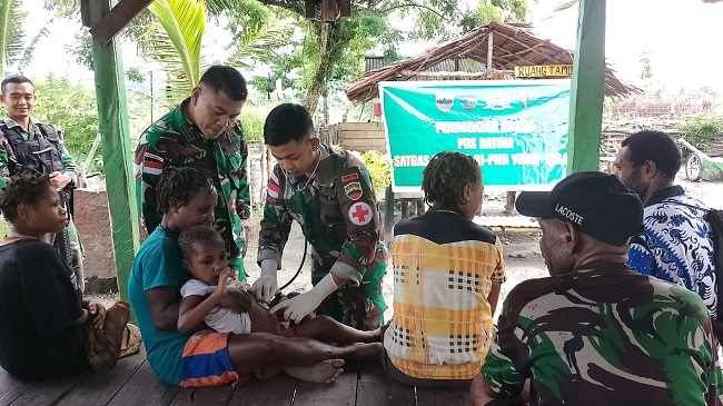 Satgas Datang Kerumah-rumah Warga Untuk Memberi Pelayanan, Kamis (31/03/2022), (V24/AL)