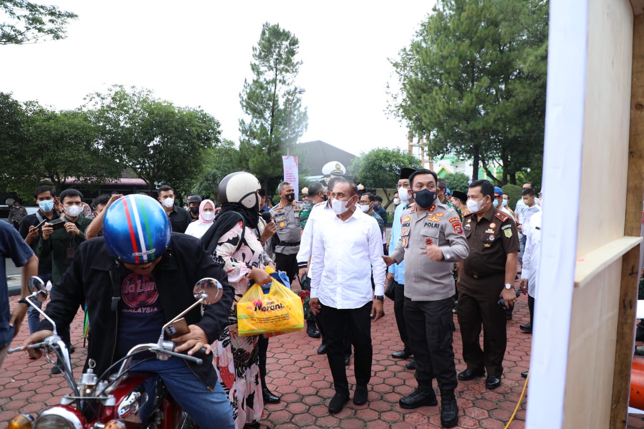 Pengamanan Mudik Lebaran Polda Sumut Akan Melaksanakan Operasi Ketupat Toba, Selasa (19/04/2022), (Foto: V24/M.anwar)